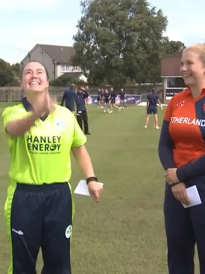 ICC T20WC Qualifier: IRE v NED - Toss