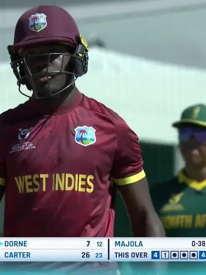 J Dorne with a Four vs. South Africa