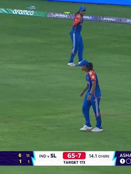 Logo of Inoshi Fernando - Wicket - India vs Sri Lanka