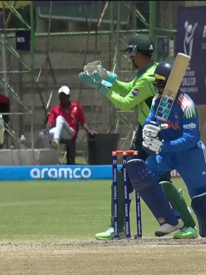 Vedant Trivedi with a Four vs. Pakistan