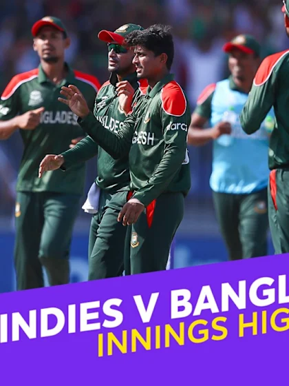 West Indies vs. Bangladesh - 1st Inning Highlights