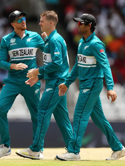 Logo of New Zealand hammer Papua New Guinea as Lockie Ferguson makes history