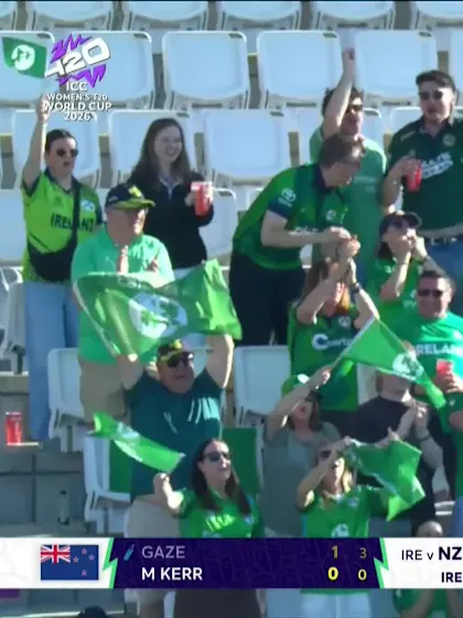 Isabella Gaze - Wicket - New Zealand vs Ireland