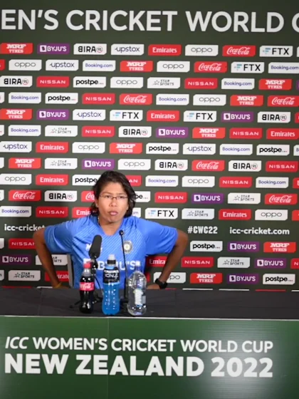 9 March - Hamilton - India player Jhulan Goswami pre-match press conference
