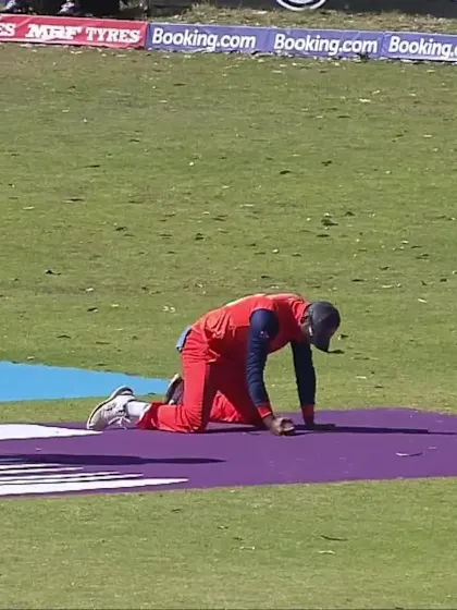 Logo of Kushal Malla - Wicket - Netherlands vs Nepal