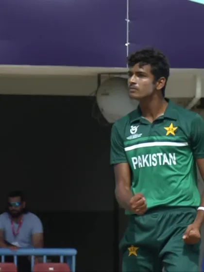 Awais Ali bowls a beauty | PAK v AUS | ICC U19 Men’s CWC 2022