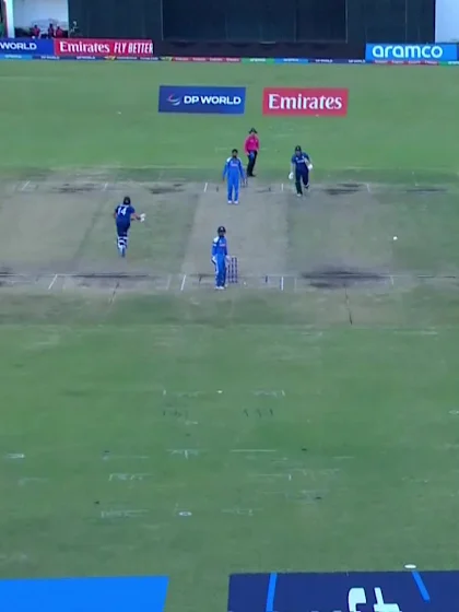 Caleb Falconer with a Four vs. India