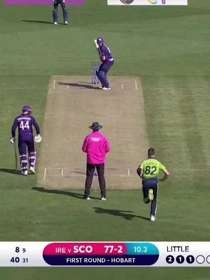 Logo of Six - Michael Jones - Scotland v Ireland ICC T20WC 2022