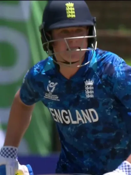 Ben Mayes with a Four vs. New Zealand