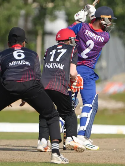 UAE and Nepal score emphatic victories while Hong Kong pull of a nail-biting win over Kuwait