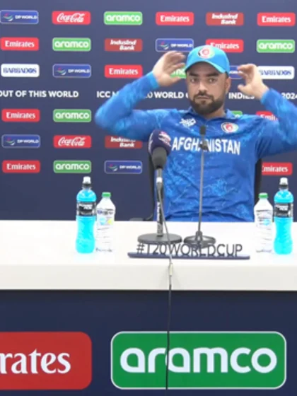 Rashid Khan (Afghanistan Captain) pre-match Press Conference - 21st June 2024