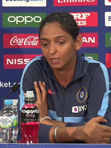 05 March - Sydney - India Captain Harmanpreet Kaur Semi-Final post-match press conference