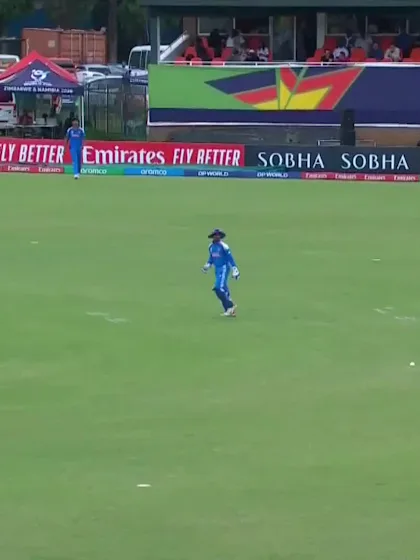 Ben Mayes with a Four vs. India