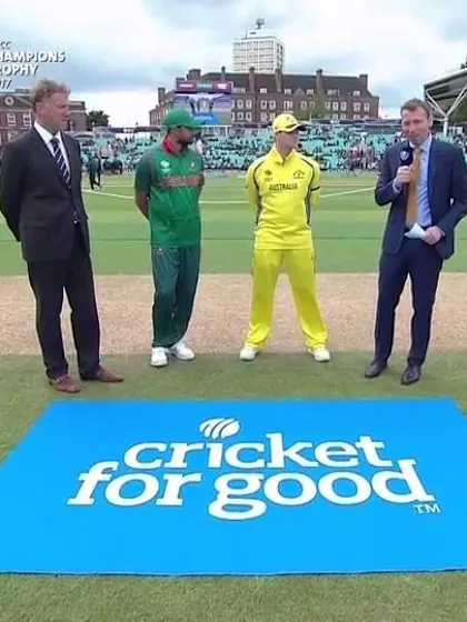 #CT17: Aus v Ban - Toss Report