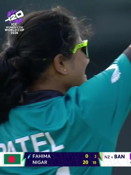 Fahima Khatun - Wicket - New Zealand vs Bangladesh
