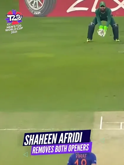 Logo of Nissan Play of the Tournament: Shaheen Afridi vs India