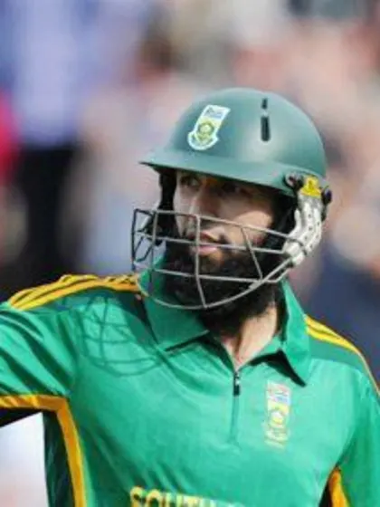 Hashim Amla speaks to the media ahead of ICC Men’s Cricket World Cup 2019
