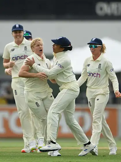 Rain halts England's fightback on day three