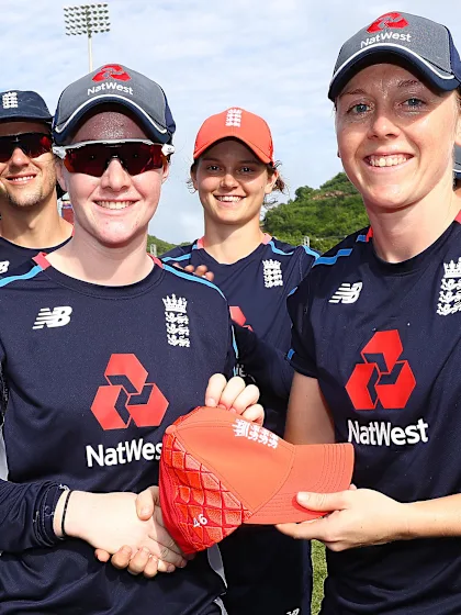 Taking a risk pays off for England newbie Kirstie Gordon