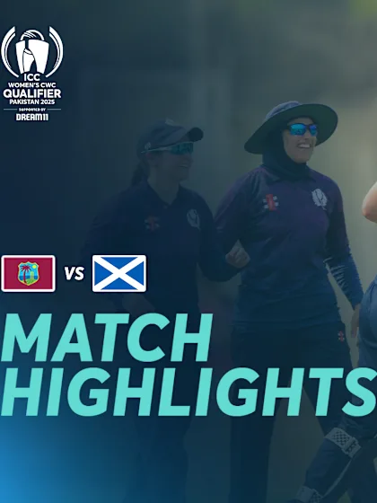 Scotland overcome Matthews' fight to stun West Indies | Match Highlights | WCWCQ 2025