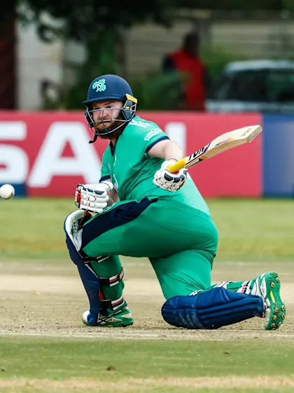 Ireland thrash UAE to cruise into Super Sixes