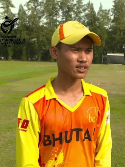 ICC U19 CWC Asia Qualifier Division 2: Yowon Pradhan, Bhutan captain, pre-match interview