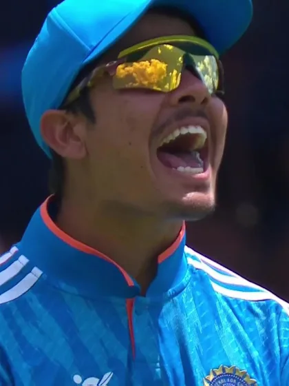 Logo of Raj Limbani with a Caught Out vs. South Africa
