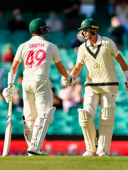 Pucovski, Labuschagne fifties frustrate India on rain-interrupted day