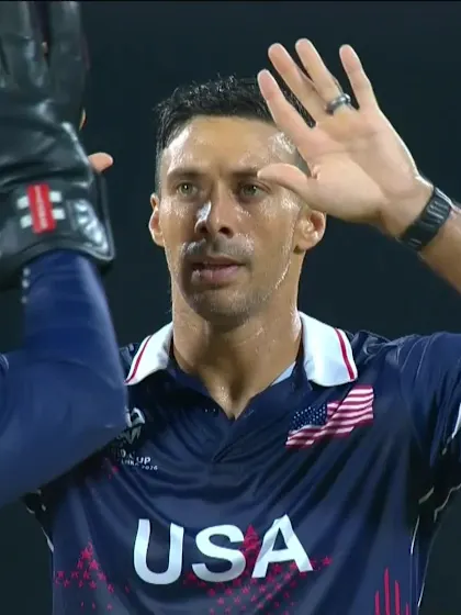Aryan Dutt - Wicket - United States of America vs Netherlands