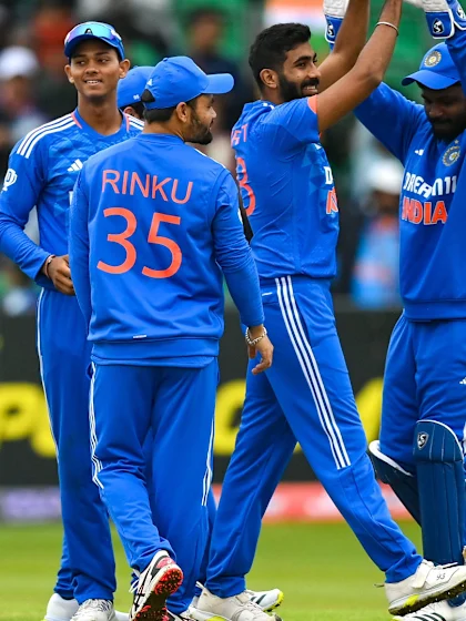 Bumrah delivers rare bowling feat as India defeat Ireland in Dublin