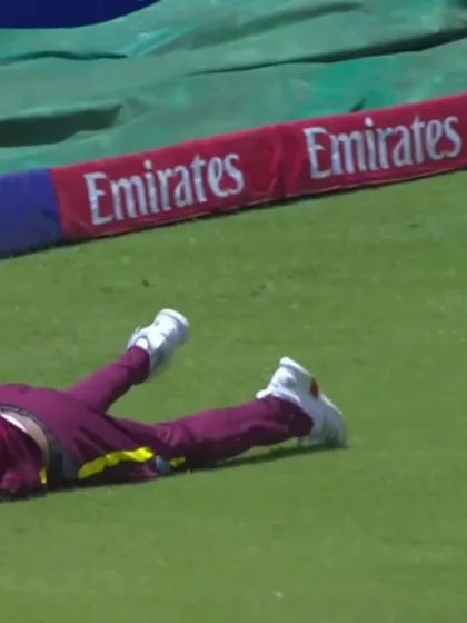 O Peake with a Four vs. West Indies