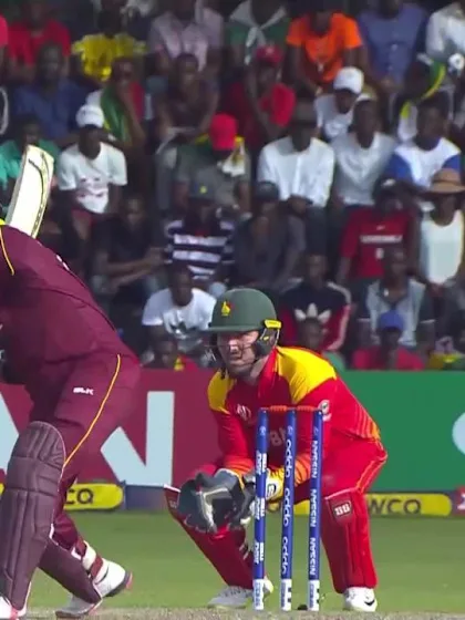 CWCQ POTD - Samuels smashes a window with a huge six!