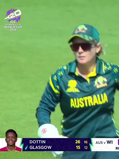 Jannillea Glasgow - Wicket - Australia vs West Indies