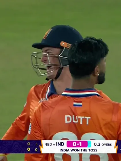 Abhishek Sharma - Wicket - India vs Netherlands