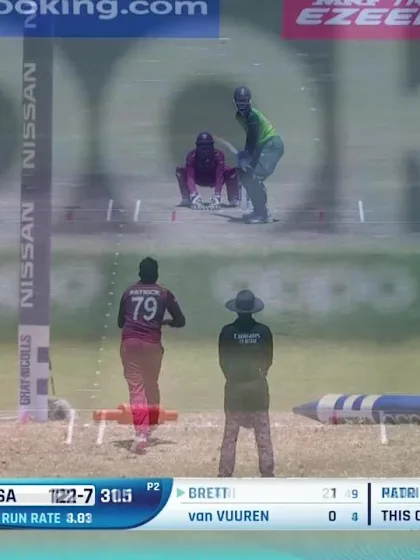 ICC U19 CWC: SA v WI – All the wickets to fall