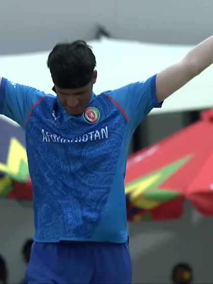 Hamza Onai - Wicket - Afghanistan vs Tanzania