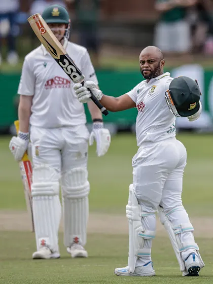 Bavuma's career-best knock sparks Proteas comeback