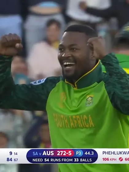 Logo of CWC19: AUS v SA - Cummins skies one to long-off