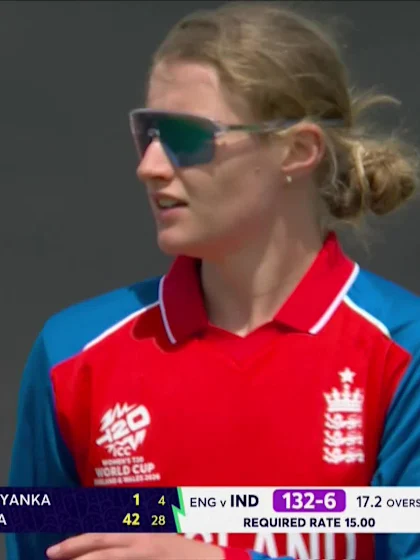 Shreyanka Patil - Wicket - India vs England