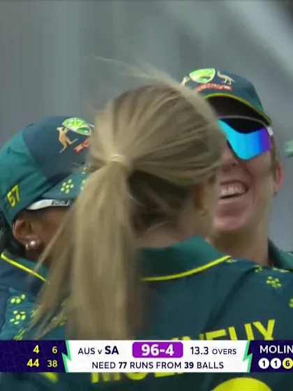 Laura Wolvaardt - Wicket - Australia vs South Africa