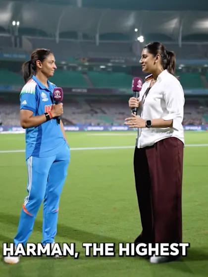 Captain Harmanpreet Kaur shares candid insights from India's historic semi-final win | CWC25 