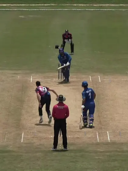 Logo of Mohammad Nabi - Wicket - Scotland vs Afghanistan