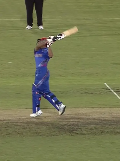 Aftab Alam hits a massive six – BAN vs AFG