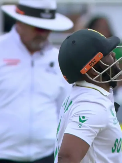 Logo of Temba Bavuma - Wicket - South Africa vs Australia