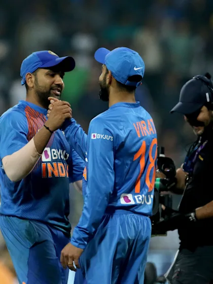 Stunning batting display eases India past West Indies