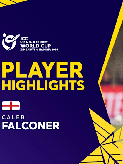 Falconer's intent drives England | Player Highlights | U19 CWC 2026