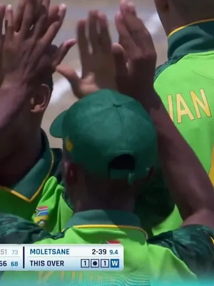 ICC U19 CWC: SA v BAN – Hridoy falls after reaching half-century