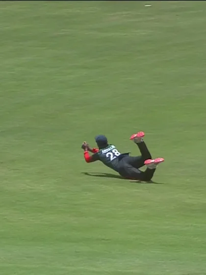 Kanishk Chouhan with a Batting vs. Bangladesh