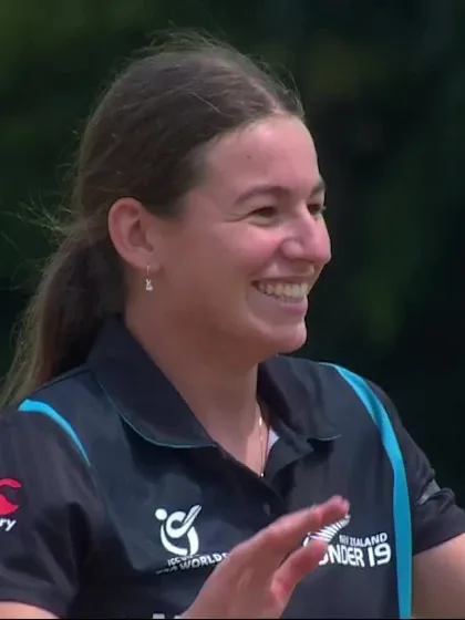 Logo of Wicket-Asabi-Callender-New-Zealand-U19s-Women v West-Indies-U19s-Women ICC U19W T20WC 2023