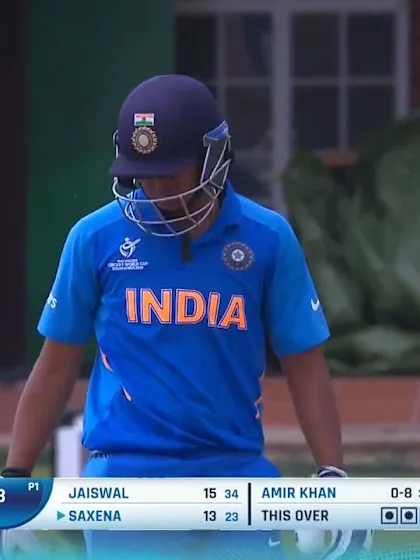 ICC U19 CWC: IND v PAK – Highlights of Divyansh Saxena's 59*
